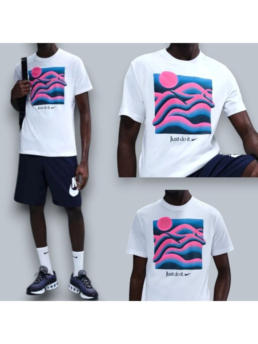 New w Tags!  NIKE Men's Sz XXL muralist Jocelyn Tsaih Graphic T-SHIRT